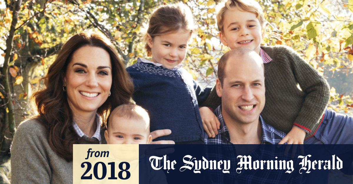 Royals reveal their Christmas card photos